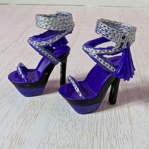Stylish Purple High Heels